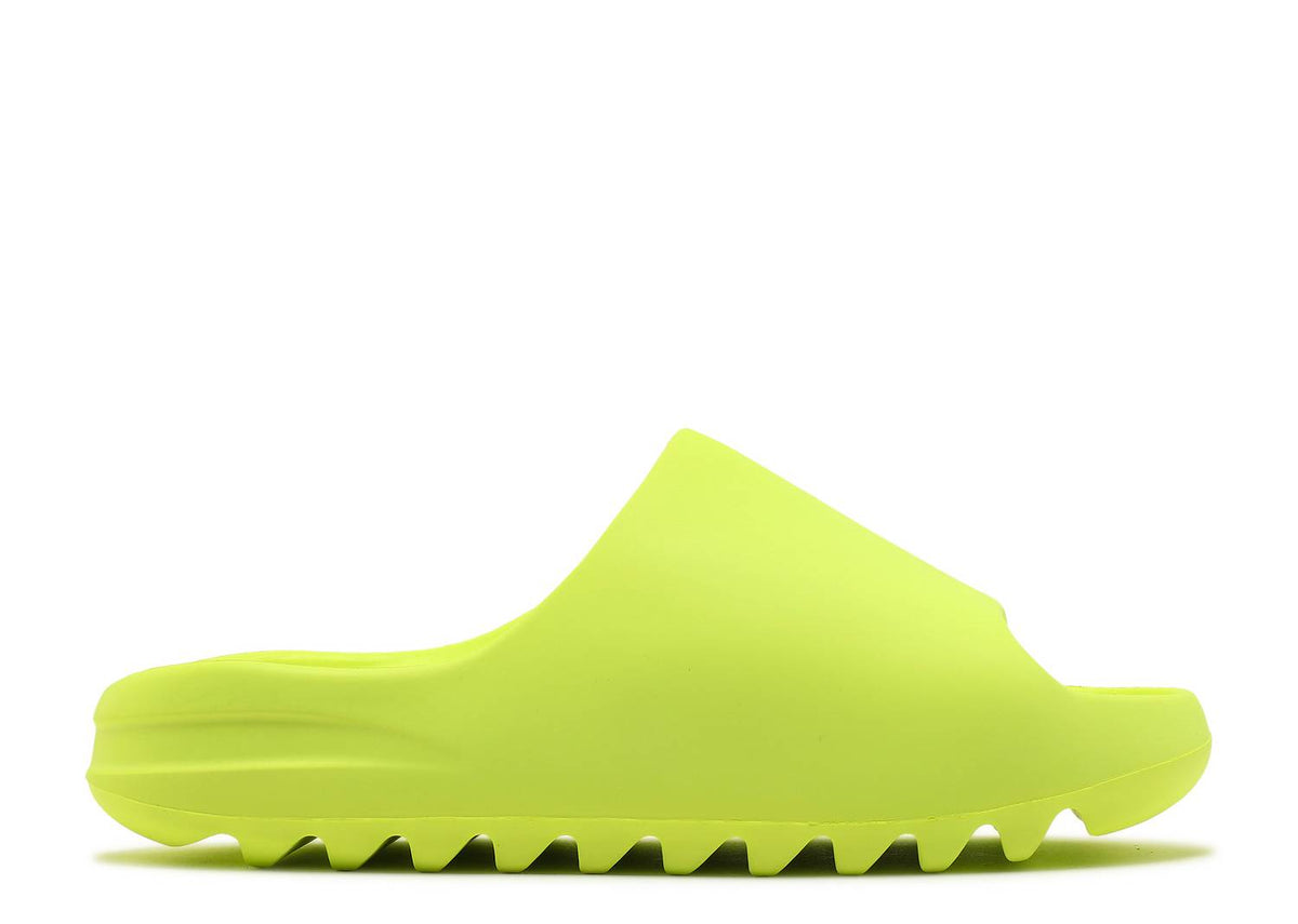ADIDAS YEEZY SLIDES 'GLOW GREEN' – Locker SF