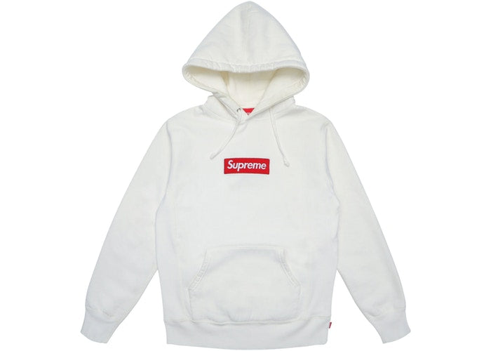 Supreme Box Logo Hooded Sweatshirt White – Locker SF