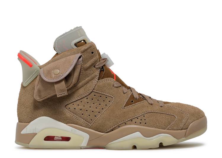 AIR JORDAN 6 RETRO x TRAVIS SCOTT 'BRITISH KHAKI' – Locker SF
