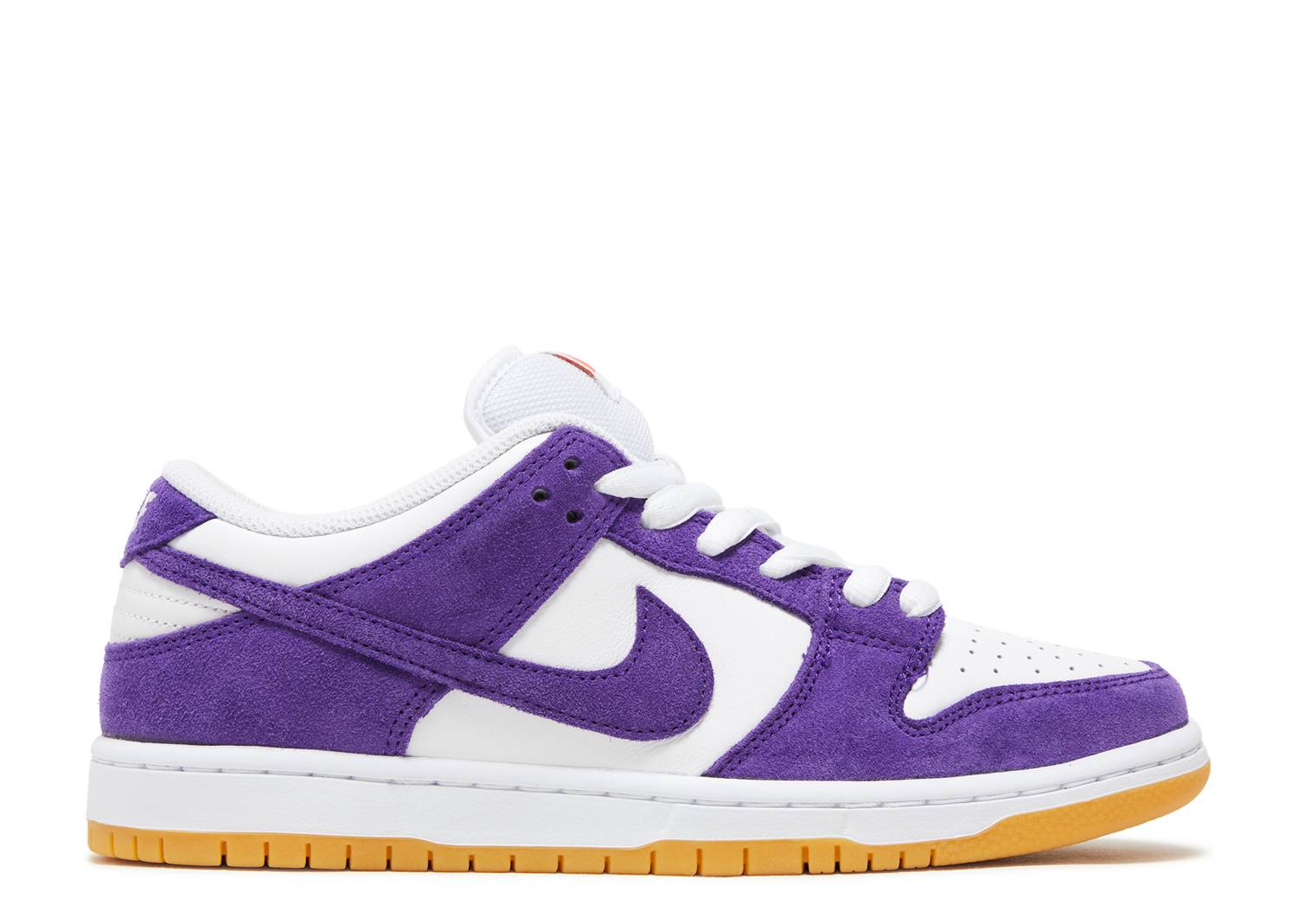 NIKE DUNK LOW SB PRO ISO ORANGE LABEL COURT PURPLE 'PURPLE SUEDE'