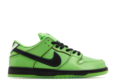 THE POWERPUFF GIRLS X NIKE DUNK LOW PRO SB QS 'BUTTERCUP'