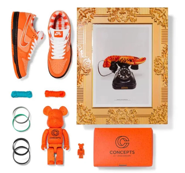 CONCEPTS X NIKE DUNK LOW SB 'ORANGE LOBSTER' SPECIAL BOX