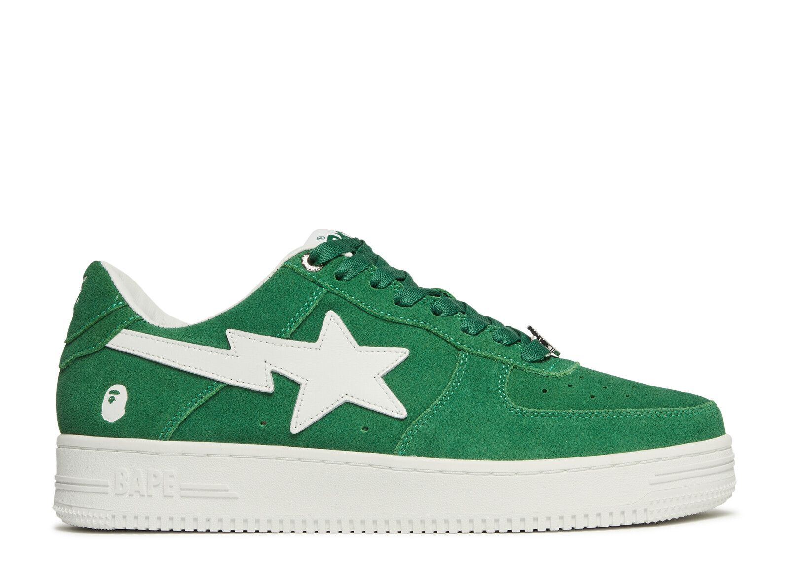 BAPE BAPESTA 'SUEDE PACK - GREEN'