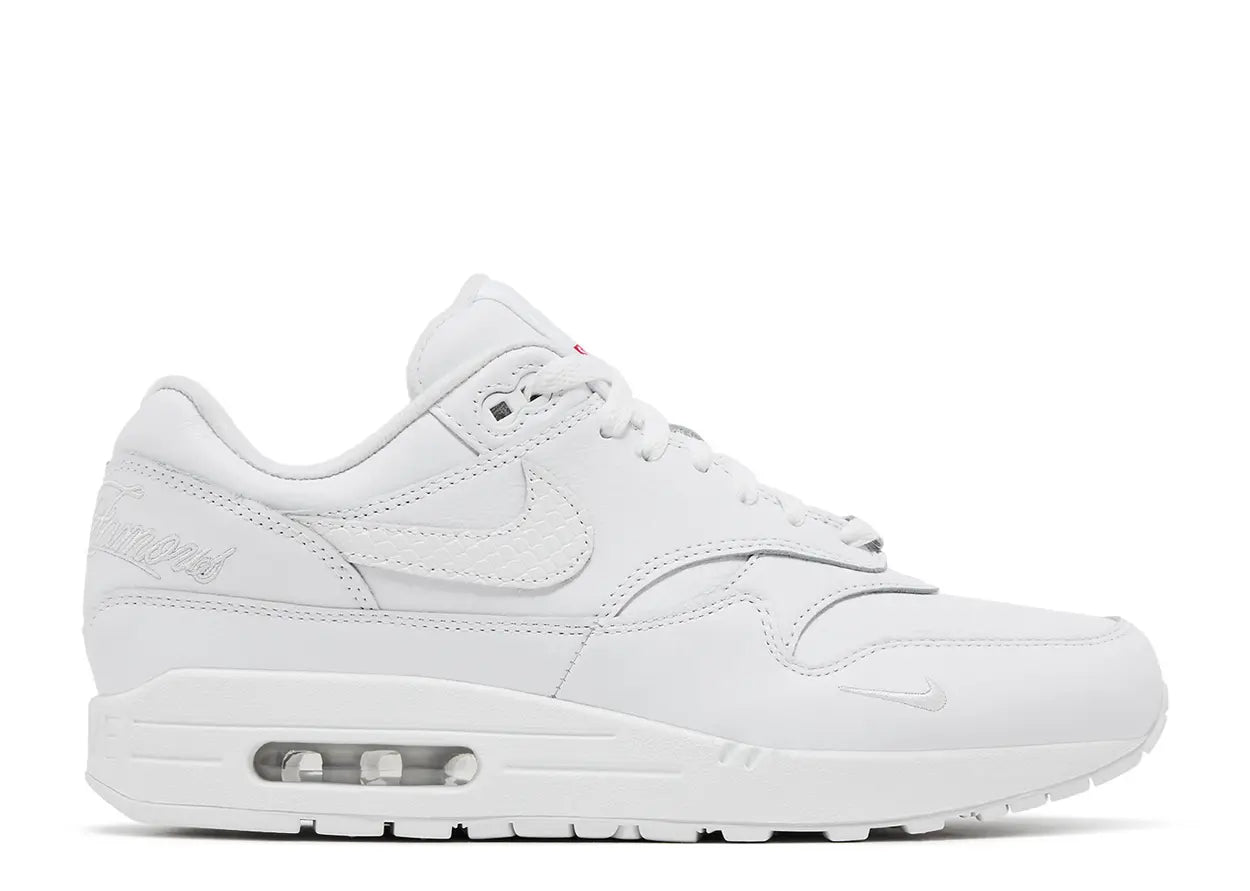 SUPREME X NIKE AIR MAX 1 '87 SP 'TRIPLE WHITE'