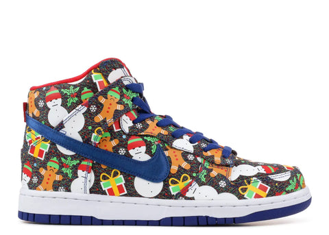 CONCEPTS X SB NIKE DUNK PRO HIGH GS 'UGLY CHRISTMAS SWEATER' 2017