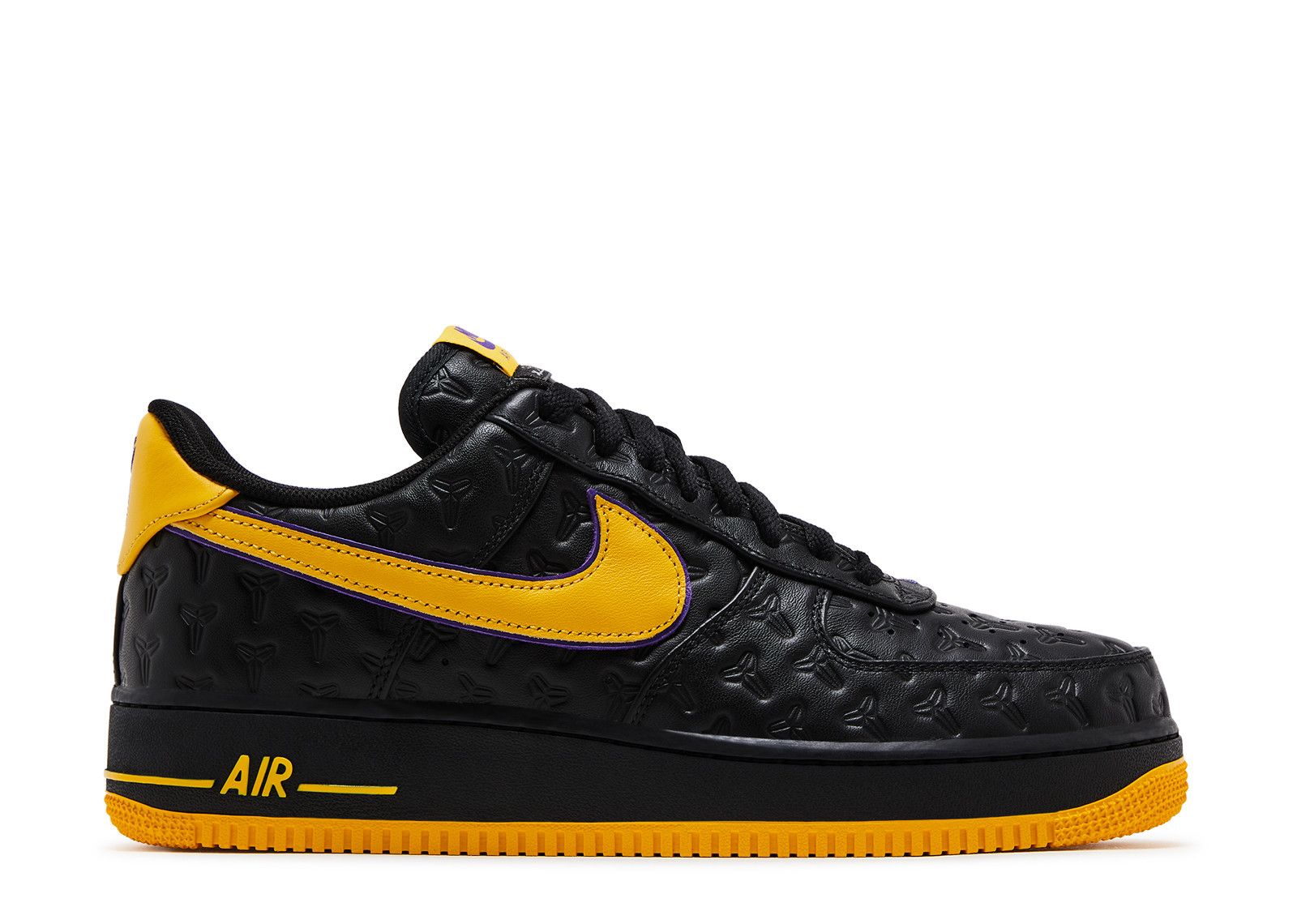 KOBE BRYANT X NIKE AIR FORCE 1 LOW 'LAKERS AWAY' 3675/8000