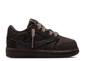 TRAVIS SCOTT X AIR JORDAN 1 LOW OG TD 'VELVET BROWN'