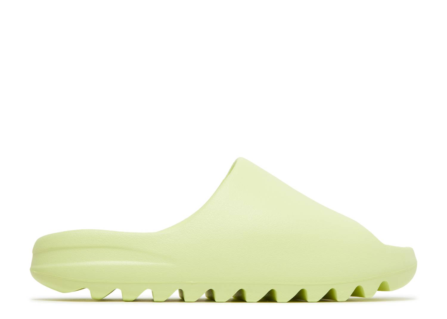 ADIDAS YEEZY SLIDES 'GLOW GREEN' 2022 (RESTOCK PAIR)