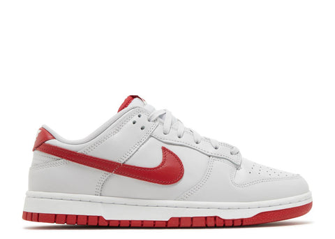 NIKE DUNK LOW 'VAST GREY VARSITY RED'