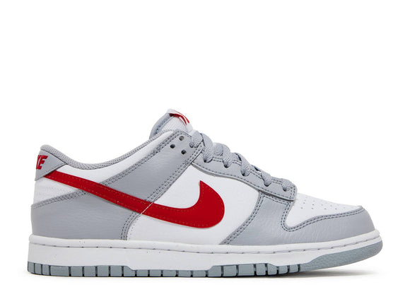 NIKE DUNK LOW GS 'GREY RED'