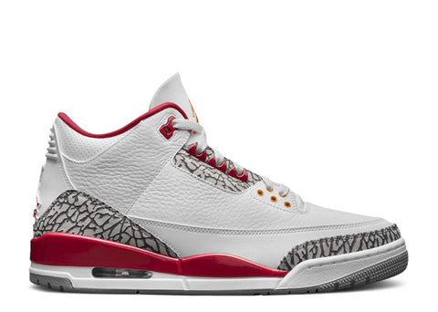 AIR JORDAN 3 RETRO 'CARDINAL RED'