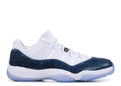 AIR JORDAN 11 RETRO LOW 'NAVY SNAKESKIN' 2019