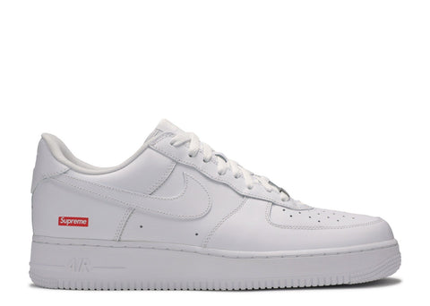 NIKE SUPREME x AIR FORCE 1 LOW "WHITE"