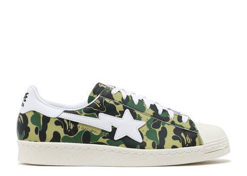 BAPE X ADIDAS SUPERSTAR 80S 'ABC CAMO'