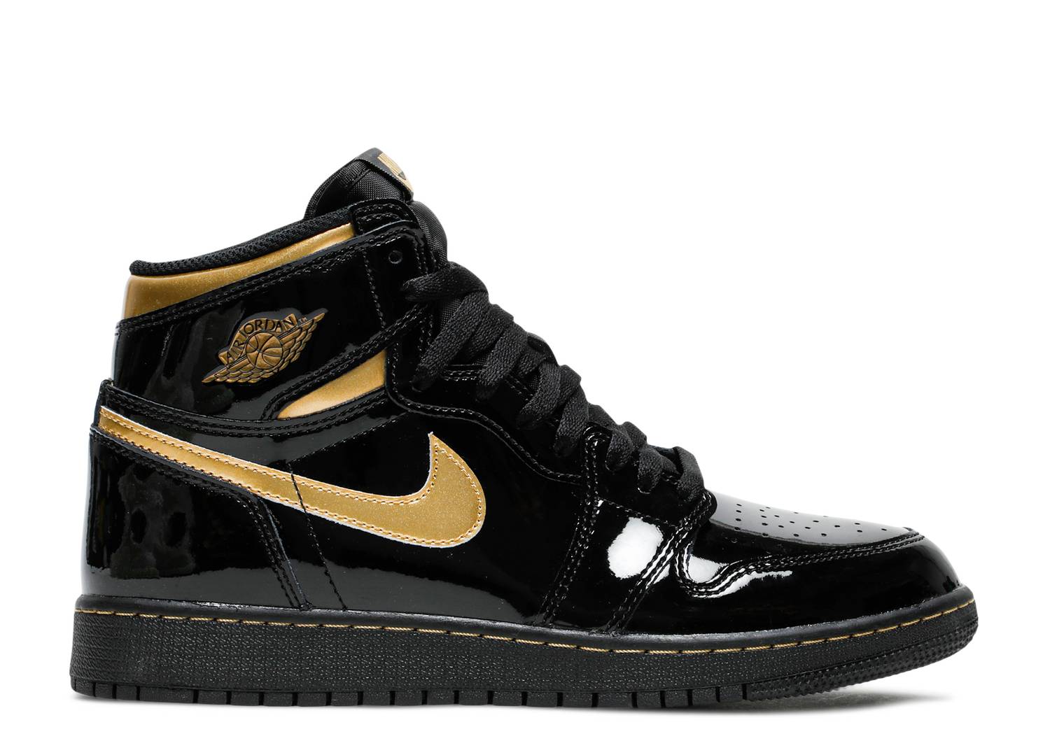 AIR JORDAN 1 RETRO HIGH OG "BLACK METALLIC GOLD"