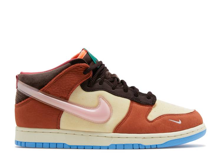 NIKE DUNK MID X SOCIAL STATUS 'CHOCOLATE MILK'