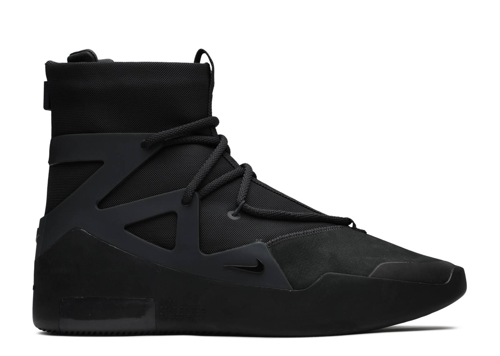 NIKE AIR FEAR OF GOD 1 "TRIPLE BLACK"