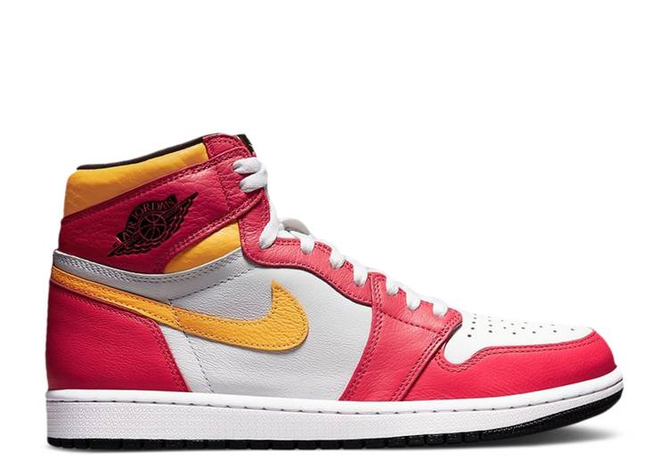 AIR JORDAN 1 RETRO HIGH OG 'LIGHT FUSION RED'