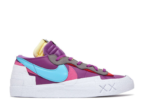 NIKE KAWS X SACAI X BLAZER LOW 'PURPLE DUSK'