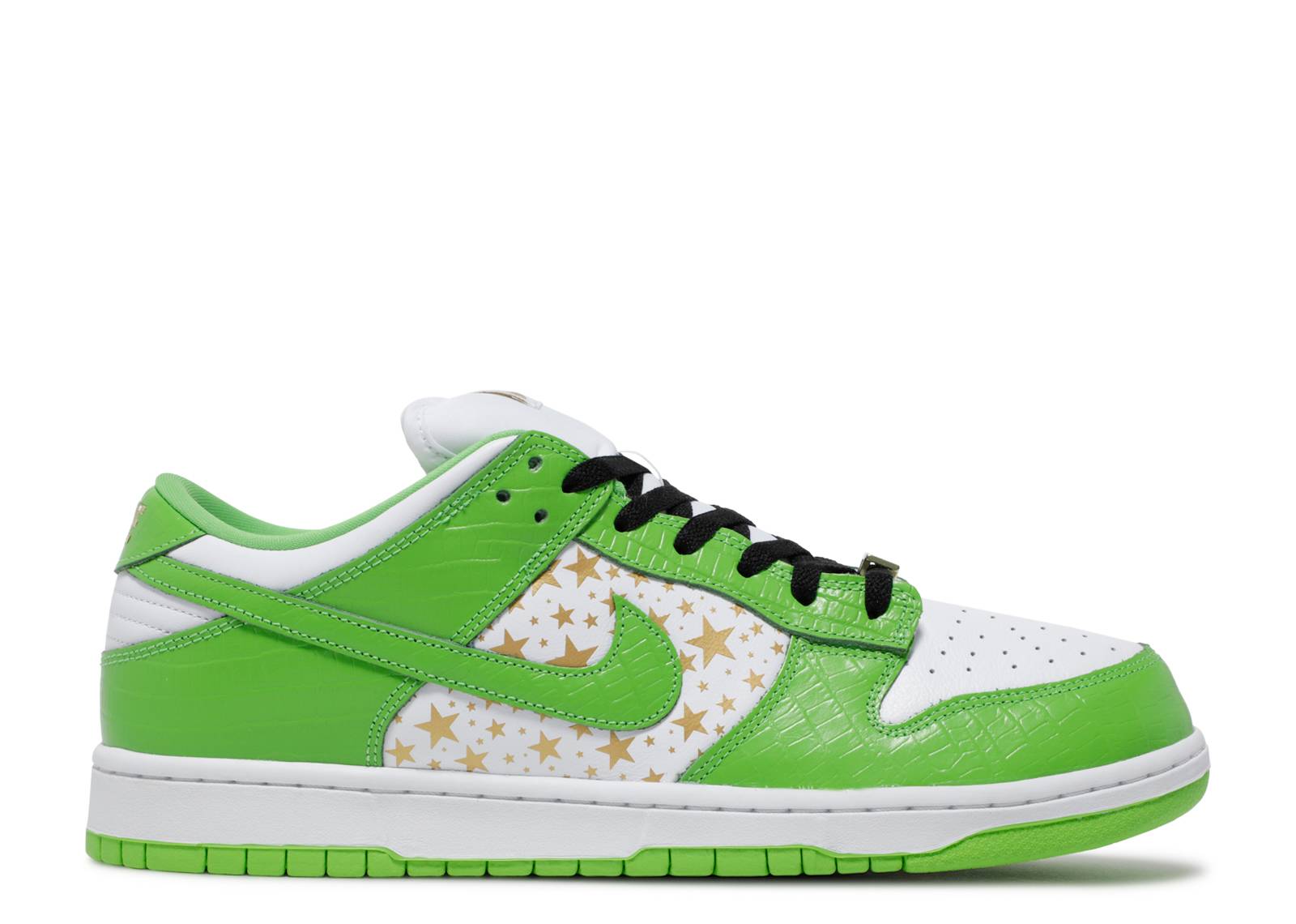 NIKE SUPREME x SB DUNK LOW OG QS 'MEAN GREEN'