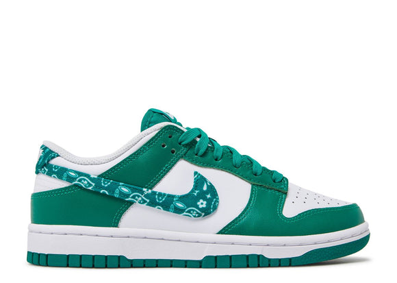 WMNS NIKE DUNK LOW 'GREEN PAISLEY'