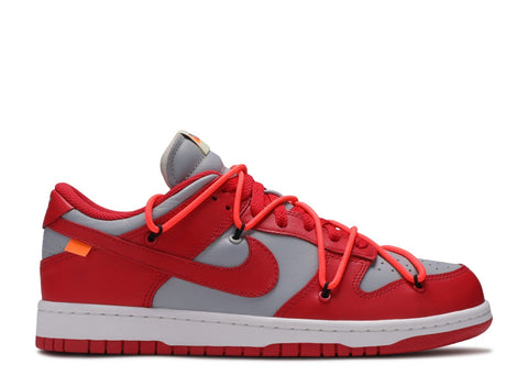 NIKE DUNK LOW OFF WHITE "UNIVERSITY RED"