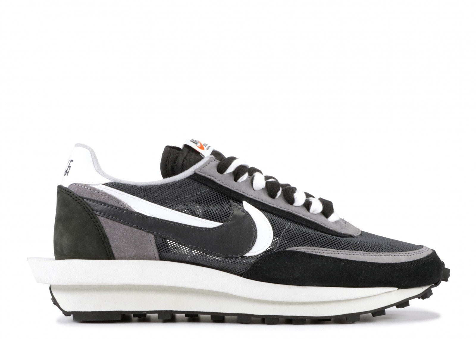 NIKE LDWAFFLE/SACAI "BLACK ANTHRACITE"