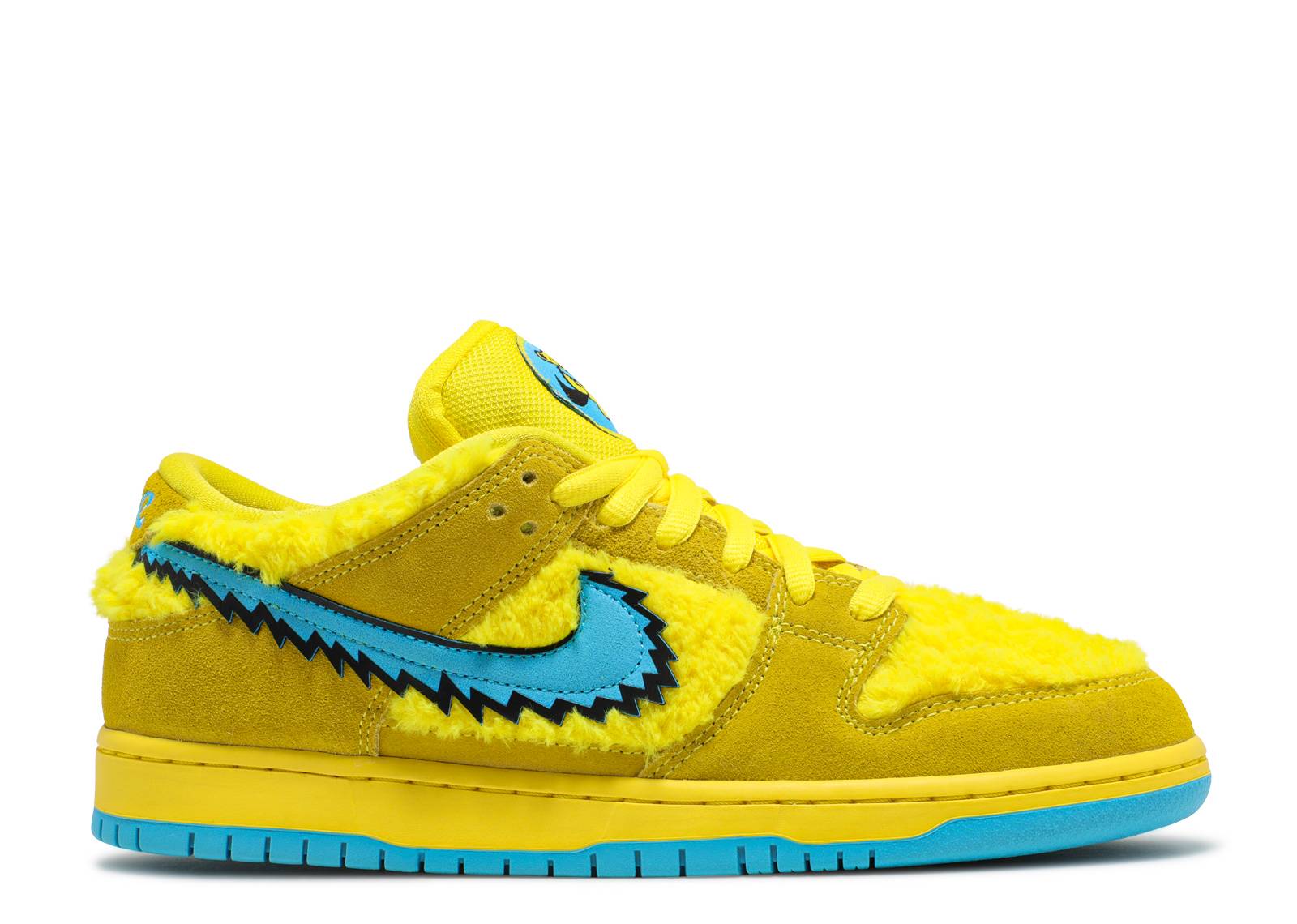 NIKE GRATEFUL DEAD X DUNK LOW SB “OPTI YELLOW”