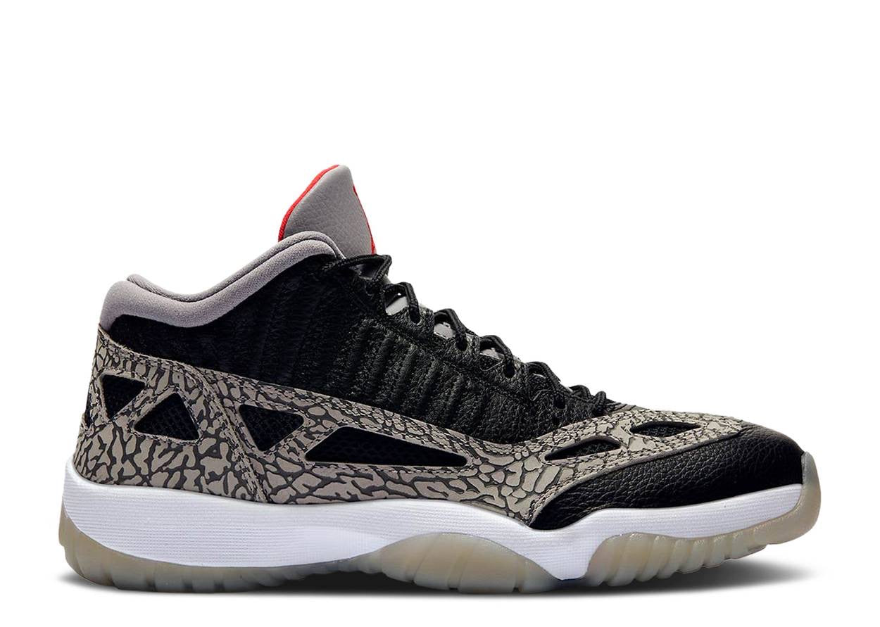 AIR JORDAN 11 LOW IE “BLACK CEMENT”