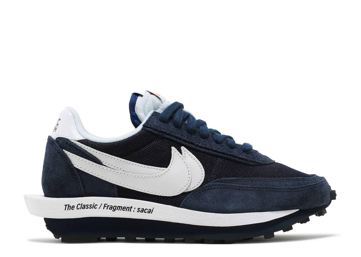 NIKE FRAGMENT DESIGN X SACAI X LDV WAFFLE 'BLACKENED BLUE'