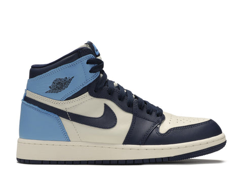 AIR JORDAN AIR JORDAN 1 RETRO HIGH OG GS "OBSIDIAN"